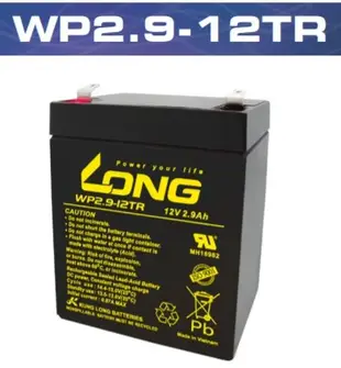 ＄蜜桃電力站＄廣隆 LONG WP2.9-12TR 12V 2.9AH UPS 鉛酸蓄電池