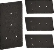 4 Pieces Sponge Filter for Whirlpool, Dryer Filter Mat 481010716911 23*11.5cm