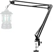 Camping Light Holder - Outdoor Camping Lantern Folding Stand | Versatile Backpacking Lantern Pole Hanger for Hiking Fishing Walking