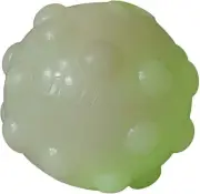 Jolly Pets Jumper Ball Glow In The Dark 4" Erratic Rubber Dog Treat Toy - 2 Pack
