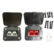 Socket Plug Flush Mount Panel For 2 Pins Socket Panel Bracket 120A 2pcs