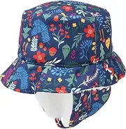 FlapJackKids(フラップジャックキッズ) Flap Jack Kids FJKBE936L Bucket Hat for Kids, Blue, 56.0 cm