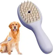 Cat Brush With Steam | Steamy Brush Cleanser - Pet Accessories, Hair Removal Comb, Grooming Tool, Spa Massage Steamer For Indoor Outdoor