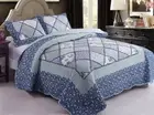 Patchwork Coverlet Bedspread Set Comforter Quilt King / Super King 250x270cm 21#