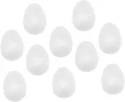 QUMIIRITY 10pcs Easter Party Bag Fillers Plastic Fillable Easter Eggs Blind Boxes Realistic Shell Design for Boys and Girls