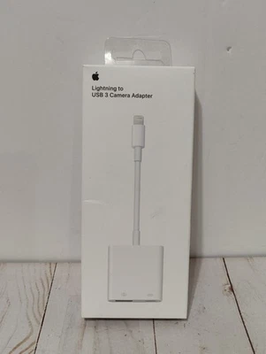 Genuine Apple Lightning to USB 3 Camera Adapter A1619 New