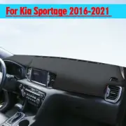 For Kia Sportage 2016-2021 Car Leather Dashboard Dash Cover Protector Mat Pad (for: Kia)
