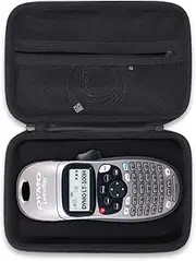 AONKE Hard Case for Dymo LetraTag LT-100H / LT-100H+ Plus/LetraTag XR Label Maker ABC Keyboard and Replacement LetraTag Paper Label Tape