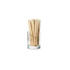 50x Bamboo drinking straws