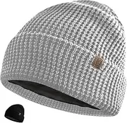 [Golden Kocoon] EMF Organic Cotton Beanie - Bamboo Faraday Fabric Liner - Anti-Radiation - Shield 5 g, Cell Towers, Smart Meters & WiFi. Golden Cocoon Hat Cap