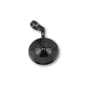HIGHSIDER MONTANA 2 handlebar end mirror, short, piece, black