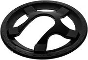 Garneck Bike Chainring Guard Durable Plastic Chainwheel Protector for Cranksets Versatile Bicycle Accessory for Enhanced Performance and Lifespan Easy Installation