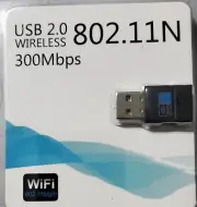 NWT WiFi USB 2.0 Wireless 300mbps LAN 802.11 Adapter
