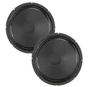 Pair Eminence Ramrod 10" Guitar Speaker Red Coat 8 Ohm 75W 100 dB Replacement