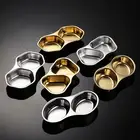 Appetizer Plate Compartment Design Space-saving Spices Flavor Condiment Sauce