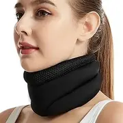 Neck Brace Cervical Collar | Soft Neck Collar | Cervical Tension Reliever, Foam Wrap for Keeping Vertebrae Stable and Aligned, Posture Correction