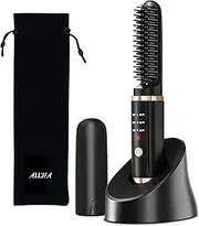 Cordless Beard Straightener for Men, Portable Hair Styling Comb