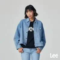 在飛比找樂天市場購物網優惠-Lee 女款 寬鬆版 袖身刺繡 牛仔外套 | Modern