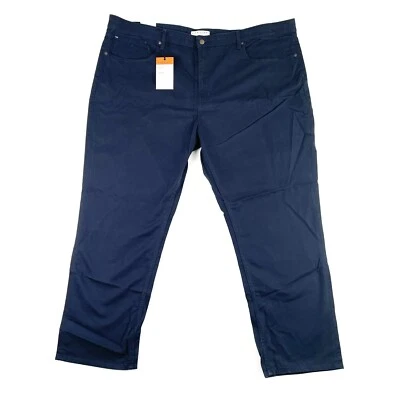 RM Williams Ramco Jeans Mens Size 52 Navy Low Rise Tapered Leg Regular Fit New