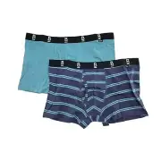 20 X Mens Bonds Everyday Super Comfy Navy/ Blue Trunks B For Bonds Underwear