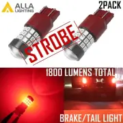 Alla Lighting LED 7443 Strobe Blinking Flashing Brake Light Bulb Safety Warning (for: Mazda)