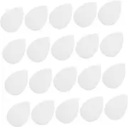Essential Oil Diffuser Pads 20pcs Car Vent Clip Replacement Pads Reusable Car Fresheners Decorative Car Interior Accessories Long Lasting Arom