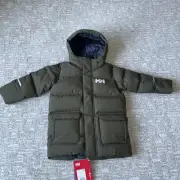 Helly Hanson NWT, 4T Anker Parka Utility (Olive) Green