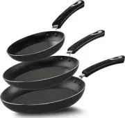 Utopia Kitchen Nonstick Frying Pan Set - 3 Piece Induction Bottom - 8 Inches,...