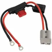 Anderson Plug to M8 Battery Power Terminal Lead 8 B&S 50A Maxi Fuse 40CM Cable