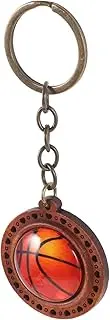 KOMBIUDA Mini Basketball Keychain Pendant Lightweight and Sturdy Hanging Keychain Decor for Bags Party present and Accessory for Friends Family and Colleagues