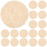 200pcs Natural Unbleached Round Coffee Filter Paper Pads 64mm Disposable