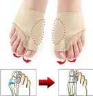 1Pair Toe Separator Hallux Valgus Bunion Corrector Hammer Toe Straightener Foot