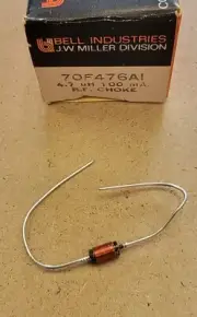 J.W.Miller 70F476AI 4.7uH 100ma RF Choke Coil * NEW IN PACKAGE *