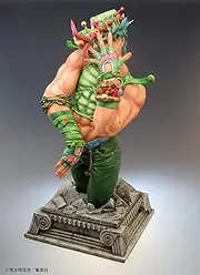 MediCos JoJo's Bizarre Adventure: Chozoart Joseph Joestar PVC Statue, Multicolor