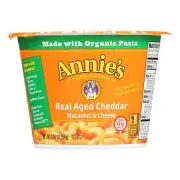 Annie's Homegrown Real Aged Cheddar Microwavable Macaroni and Cheese Cup - Ca...