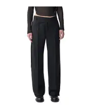 Ann Demeulemeester Vanja Asymmetric Trousers IT38 black