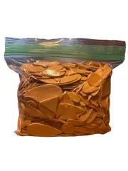 Dollhouse Roofing Shingles 600+ Wooden Pieces Teardrop Oval Triangular NEW