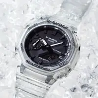 在飛比找PChome24h購物優惠-CASIO G-SHOCK 透明系列農家橡樹計時錶/GA-2