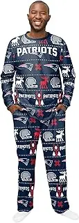 NFL Winter Xmas Pajama Set - New England Patriots - S