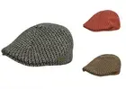 KANGOL Houndstooth 507 Ivy Cap Wool Blend Hat K1543CO Winter Warm