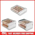 Refrigerator Egg Storage Box Double Layer Fresh Keeping Egg Holder Drawer