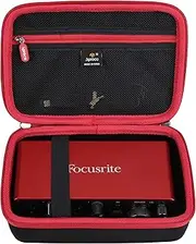 Aproca Hard Travel Storage Protective Case, for Focusrite Scarlett 2i2 (3rd Gen) USB Audio Interface