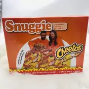 New Snuggie Flamin' Hot Cheetos 71" X 54" Blanket w Sleeves Christmas Gift 2023