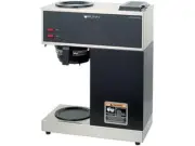 VPR 12 Cup Pourover Coffee Brewer with 2 Warmers - 120V 33200.0000, Black