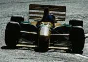 Michael Schumacher Germany Camel Benetton B193B Ford HB V8 dur- 1993 Old Photo 3