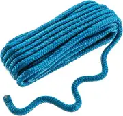 Seachoice Double-Braid Nylon Dock Line w/Eye Splice, Pre-Shrunk, Heat Stabilized