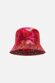 KIDS REVERSIBLE BUCKET HAT ITALIAN ROSA