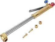 Stainless Steel Acetylene Oxygen Cutting Torch, Gas Blow Tube, Pressure Balanced, 50 cm