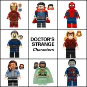 Marvel's Doctor Strange LEGO Minifigure Collection - Dr. Strange, Wanda, & More!