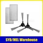 2X Side-Brushes & 2X Filters For MyGenie ZX1000 Proscenic Robot Vacuum Cleaner